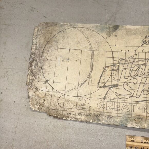 Vintage Billboard Ad Mockup: Kap’s Store Hathaway Shirts N Reading Massachusetts - Picture 2 of 5